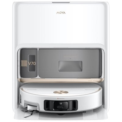 שואב אבק רובוטי Mova V70 Ultra Complete X - לבן