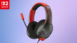 אוזניות גיימינג Turtle Beach Airlite Fit Mario Star ל-Nintendo Switch