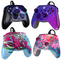 בקר Turtle Beach PDP Rematch Glow ל-Xbox ו-PC