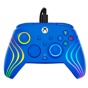 בקר Turtle Beach Afterglow Wave RGB ל-Xbox ו-PC צבע כחול