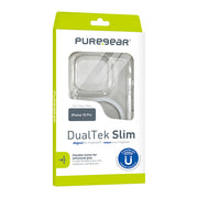 כיסוי לאייפון 16 פרו תומך MagSafe שקוף PureGear DualTek Slim