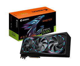 Gigabyte AORUS GeForce RTX 5090 MASTER 32GB GDDR7 כרטיס מסך - ביצועי קצה לגיימינג ויוצרים