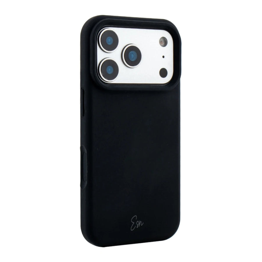Essentials Silicon Case iPhone 17 Pro מגן סילקון בצבע שחור