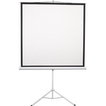 מסך הקרנה עם חצובה 96 אינטש 172x172 מטר Brateck Tripod Projector Screen ESDB96