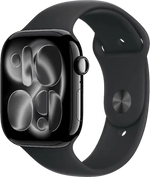 Apple Watch Series 11 2025 46mm Aluminum Case Rubber Sport Band GPS Cellular שעון חכם יבואן רשמי