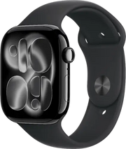 Apple Watch Series 11 2025 46mm Aluminum Case Rubber Sport Band GPS Cellular שעון חכם יבואן רשמי