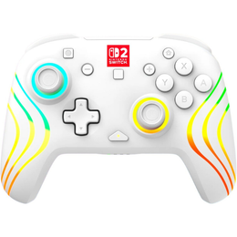 בקר Turtle Beach Afterglow Wave לבן ל-Nintendo Switch 2