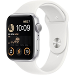 שעון חכם Apple Watch SE 2nd Gen 44mm Aluminum Case Sport Band GPS צבע לבן