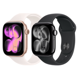 Apple Watch Series 11 2025 42mm Aluminum Case Rubber Sport Band GPS שעון חכם יבואן רשמי