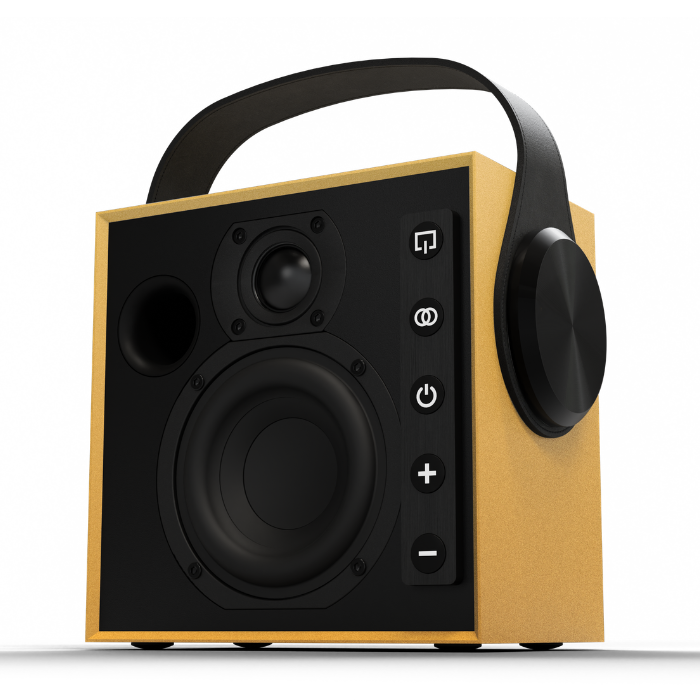 רמקול אלחוטי נייד שחור MOREL Biggie 60W BT Black צבע שחור