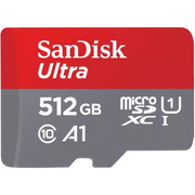 SanDisk Ultra MicroSDXC SDSQUAC 512G-GN6MN כרטיס זיכרון ללא מתאם