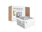 ספק כוח DeepCool Gamer Storm PN1200M WH 1200W Gold Fully Modular PCIe 51 White