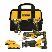 קיט כלי עבודה DEWALT DCK411Q2 20V MAX 4-Tool Combo Kit סט כלי עבודה אלחוטי מקצועי
