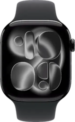 Apple Watch Series 11 2025 46mm Aluminum Case Rubber Sport Band GPS Cellular שעון חכם יבואן רשמי