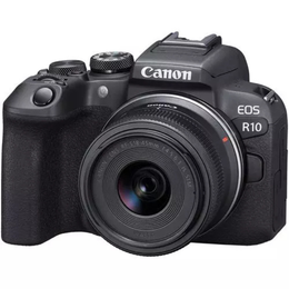 מצלמת Canon EOS R10 עם עדשת RF-S 18-45mm
