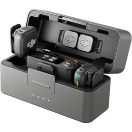DJI Mic 3 מערכת מיקרופונים אלחוטית מקצועית 32-bit Float