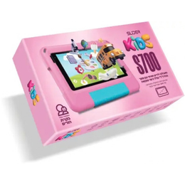 טאבלט ילדים Slider Kids S700 בגודל 7 אינץ׳ LTE 64GB - ורוד