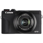 Canon PowerShot G7 X Mark III מצלמה קומפקטית קנון בצבע שחור כולל השפה העברית