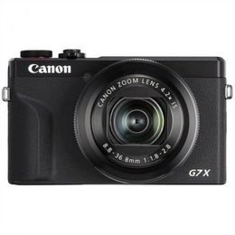 Canon PowerShot G7 X Mark III מצלמה קומפקטית קנון בצבע שחור כולל השפה העברית