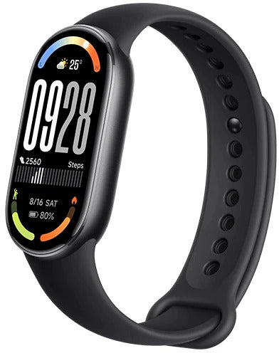 Xiaomi Smart Band 10 צמיד כושר חכם יבואן רשמי צבע שחור