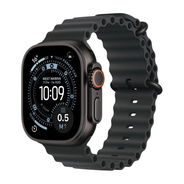 Apple Watch Ultra 3 2025 49mm Titanium Case Ocean Band GPS Cellular שעון חכם יבואן רשמי