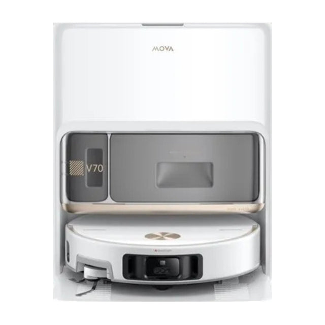 שואב אבק רובוטי Mova V70 Ultra Complete X עם תחנת עגינה חכמה