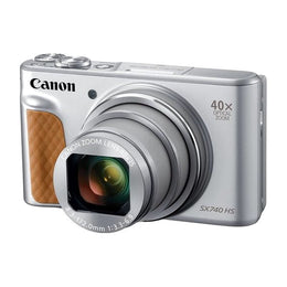 Canon PowerShotSX740 HS מצלמה קומפקטית קנון בצבע כסוף