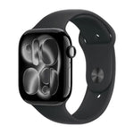 Apple Watch Series 11 2025 46mm Aluminum Case Rubber Sport Band GPS Cellular שעון חכם יבואן רשמי