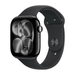 Apple Watch Series 11 2025 46mm Aluminum Case Rubber Sport Band GPS Cellular שעון חכם יבואן רשמי