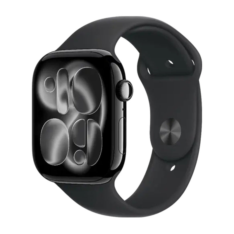 Apple Watch Series 11 2025 46mm Aluminum Case Rubber Sport Band GPS Cellular שעון חכם יבואן רשמי