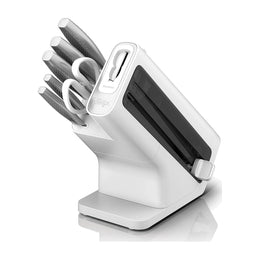 Ninja StaySharp K62006EUWH סט 6 סכינים בצבע לבן עם משחז