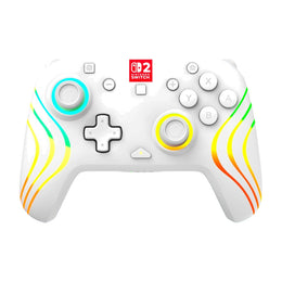 בקר Turtle Beach Afterglow Wave לבן ל-Nintendo Switch 2