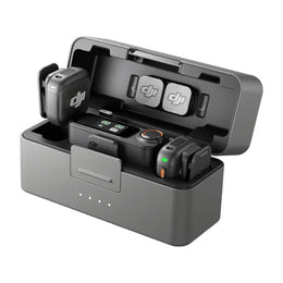 DJI Mic 3 מערכת מיקרופונים אלחוטית מקצועית 32-bit Float