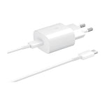 מטען קיר לבן + Super Fast Charger כבל TYPE C