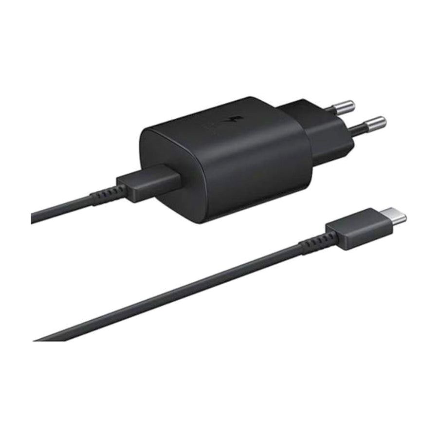 מטען קיר שחור + Super Fast Charger כבל TYPE C