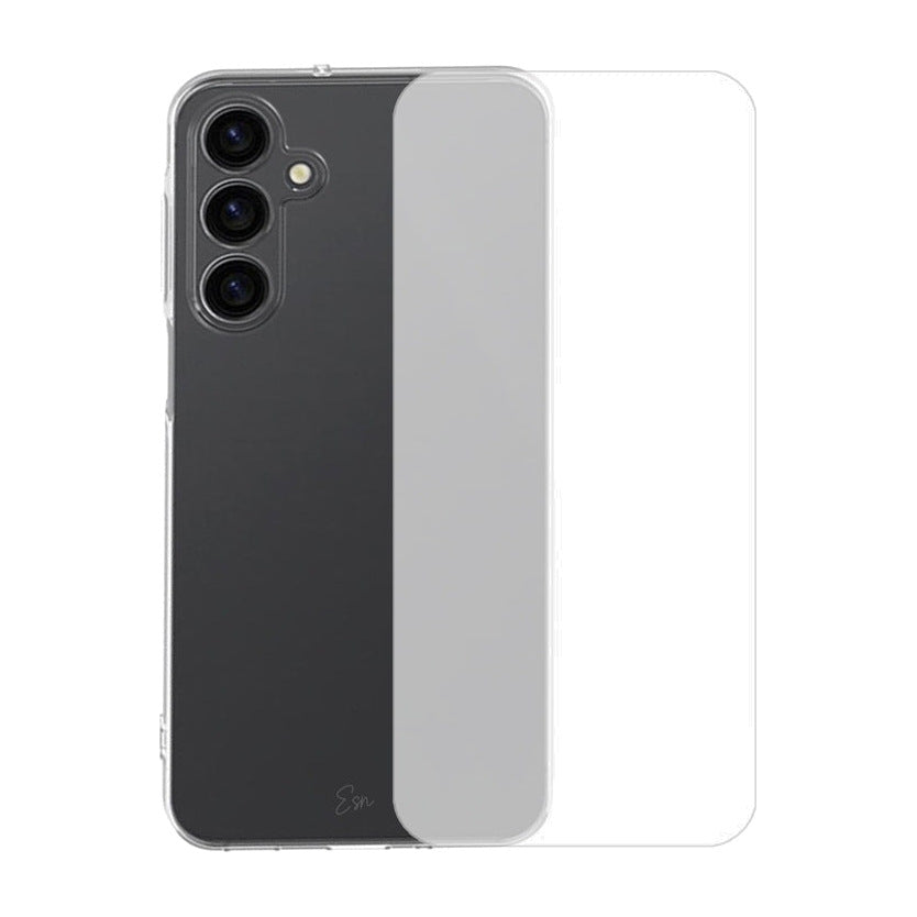 ESN Case + glass for Samsung A37 Clear