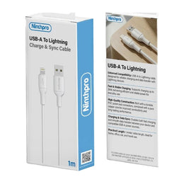 כבל טעינה ninthpro usb איפון ישן