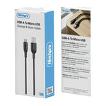 Ninthpro Cable USB To Micro USB כבל טעינה