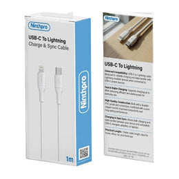 Ninthpro Cable USB-C To Lightning כבל טעינה