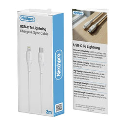 Ninthpro Cable USB-C To Lightning כבל טעינה
