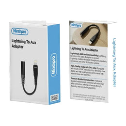 Ninthpro Adapter מתאם Lightning To Aux