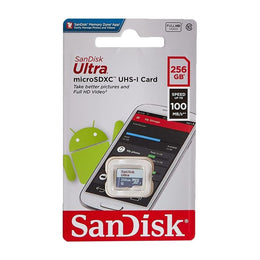 SanDisk Ultra MicroSDXC UHS-I כרטיס זיכרון 256GB