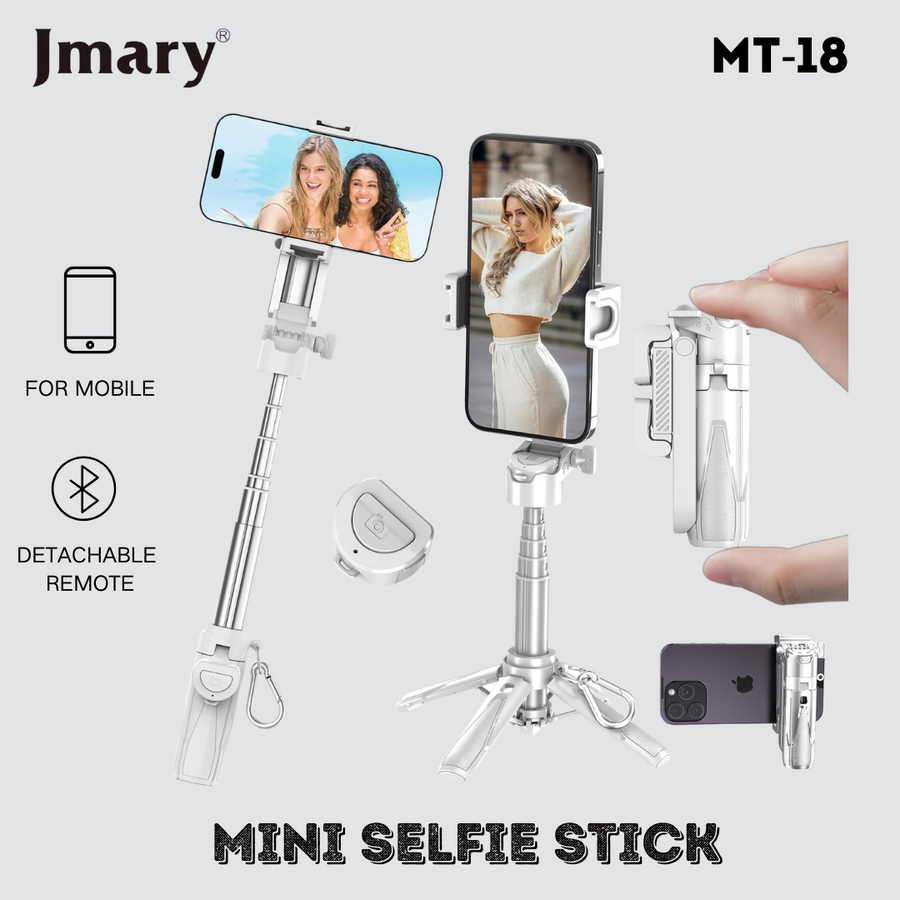Jmary MT-18 חצובה טלסקופית לבנה