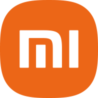 לוגו xiaomi בצבעי המקור