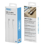Ninthpro Cable USB-C To USB-C כבל טעינה