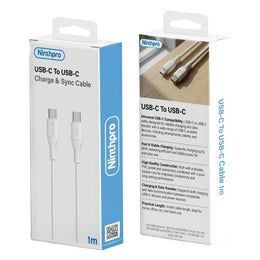 Ninthpro Cable USB-C To USB-C כבל טעינה