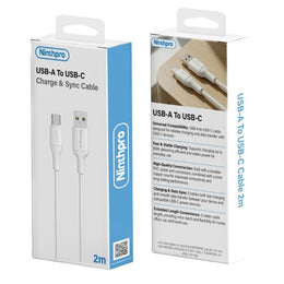 Ninthpro Cable USB To USB-C כבל טעינה ונ