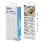 Ninthpro Cable USB-C To Lightning כבל טע