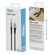 Ninthpro Cable Aux To USB-C כבל שמע 3.5