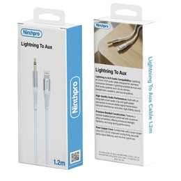 Ninthpro Cable Aux To Lightning כבל שמע